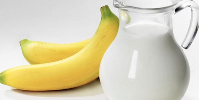 bananas and weight loss milk