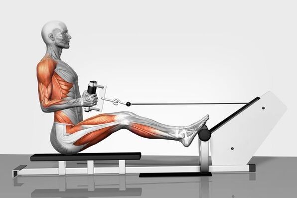 Horizontal block thrust