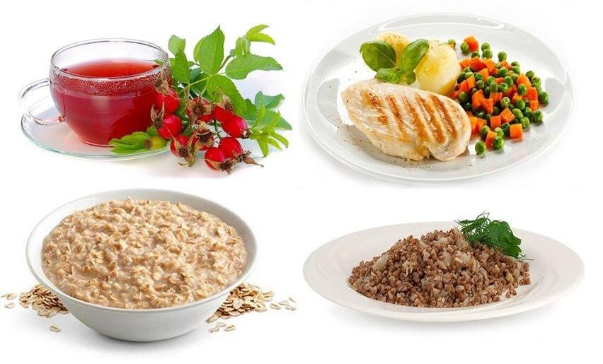 Diet for gastric gastritis should be as balanced as possible. 